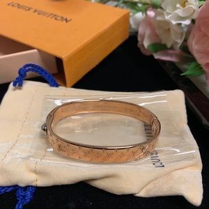 Louis Vuitton || Nanogram cuff